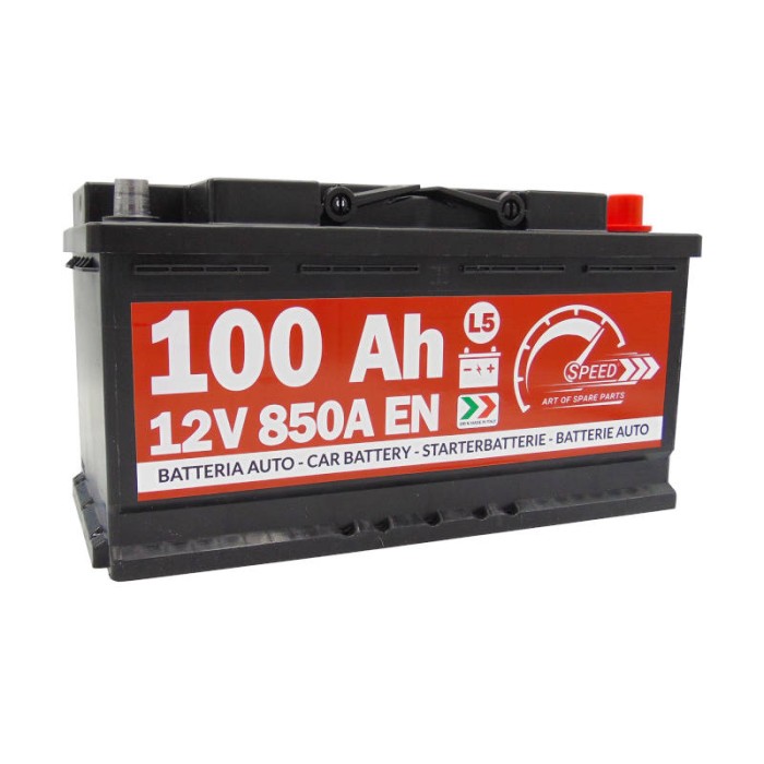 Autobatterie  SPEED 100Ah L5 850A 12V 353x175x190
