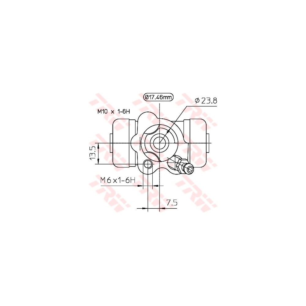 TRW Radbremszylinder BWA154