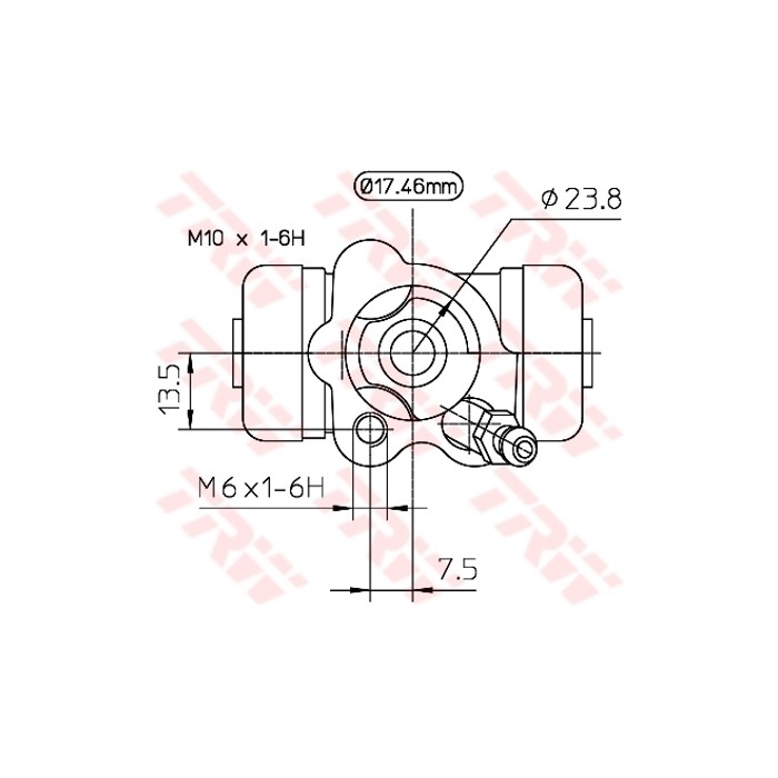 TRW Radbremszylinder BWA154