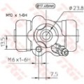 TRW Radbremszylinder BWA154