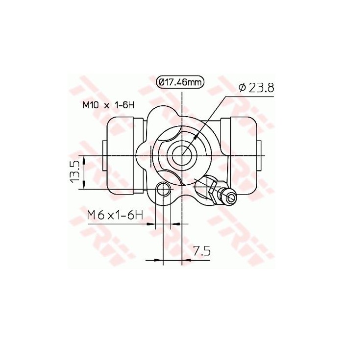 TRW Radbremszylinder BWA154