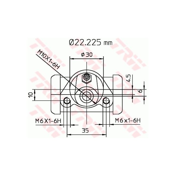 TRW Radbremszylinder BWB111