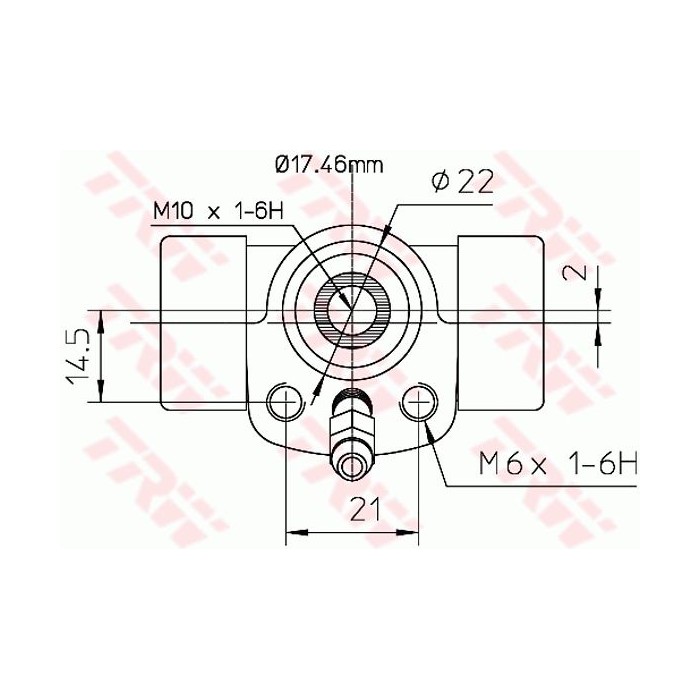 TRW Radbremszylinder BWC107