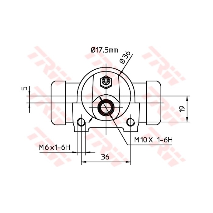 TRW Radbremszylinder BWC156