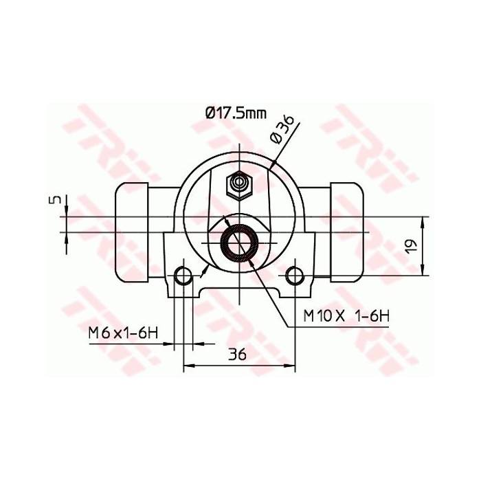 TRW Radbremszylinder BWC156