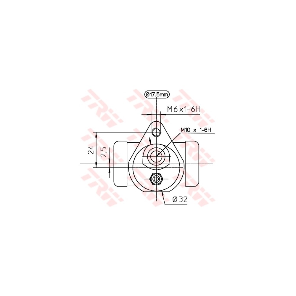 TRW Radbremszylinder BWC157