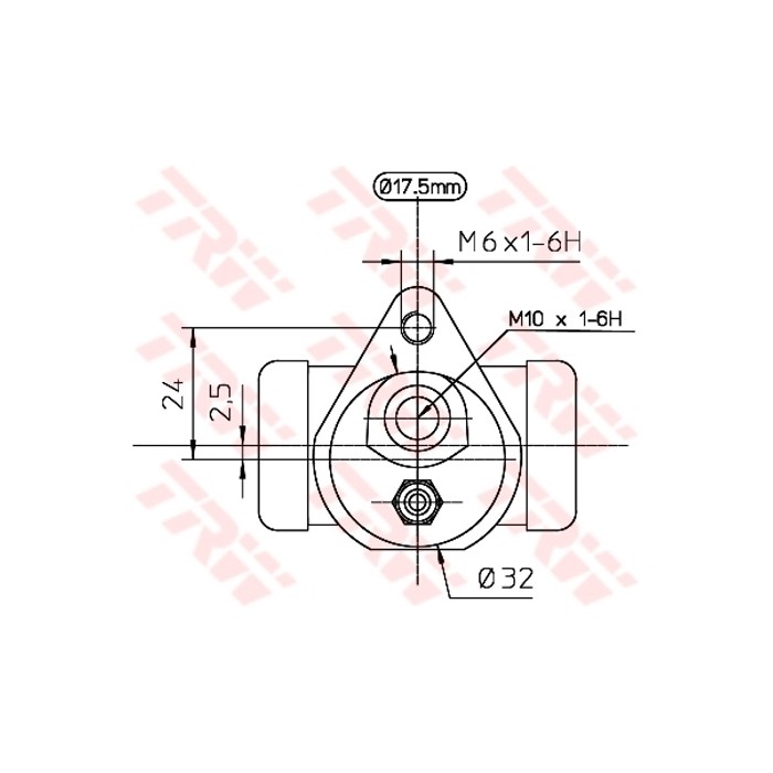 TRW Radbremszylinder BWC157