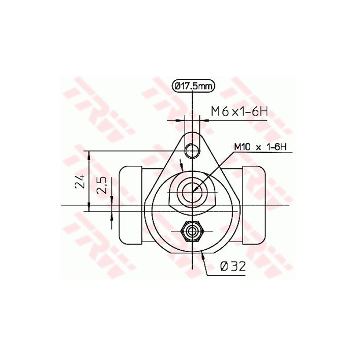 TRW Radbremszylinder BWC157