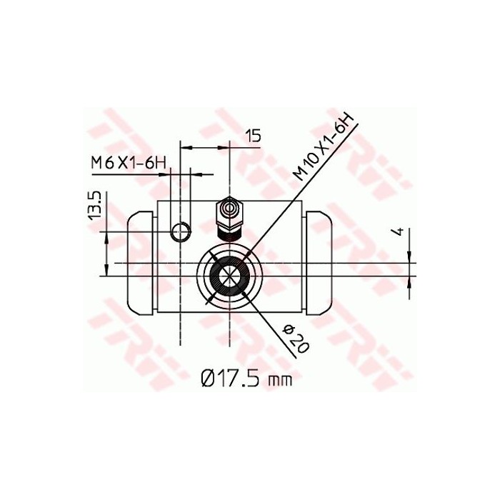 TRW Radbremszylinder BWC243