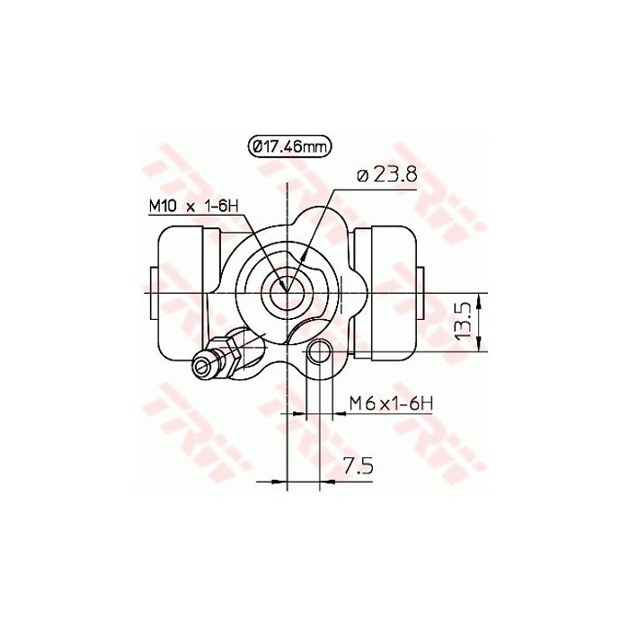 TRW Radbremszylinder BWC249