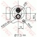 TRW Radbremszylinder BWC251