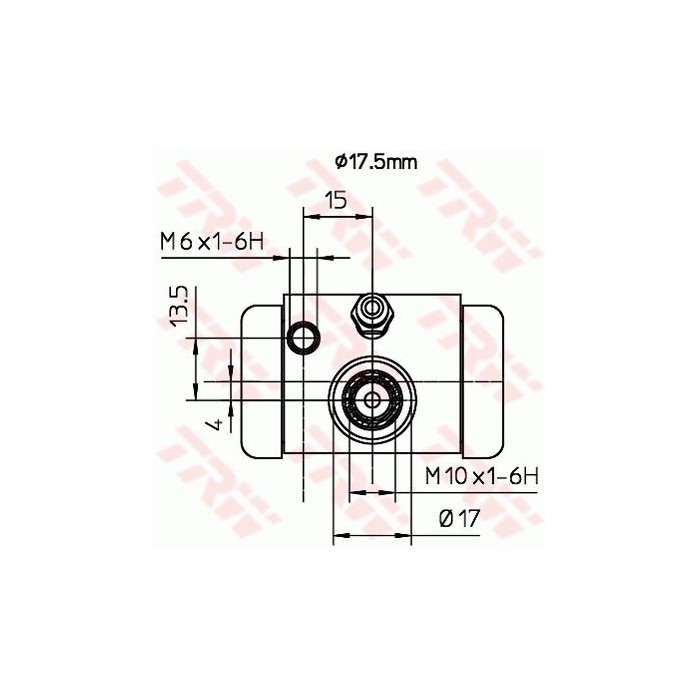TRW Radbremszylinder BWC252