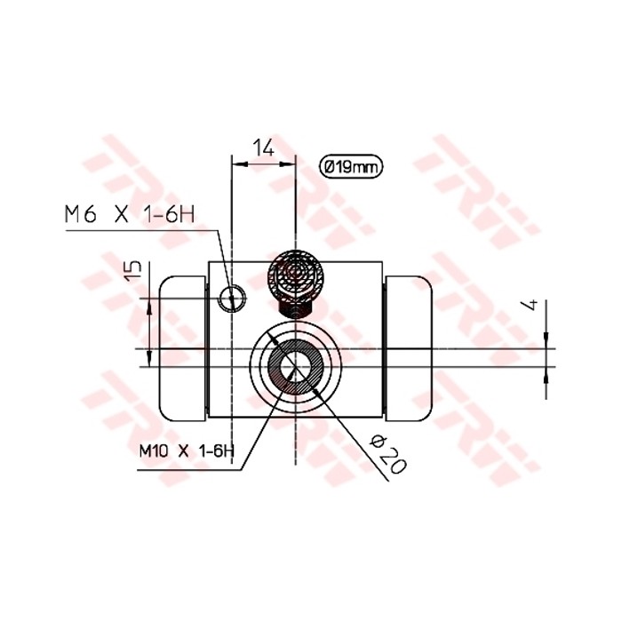 TRW Radbremszylinder BWD100
