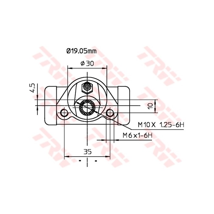TRW Radbremszylinder BWD103