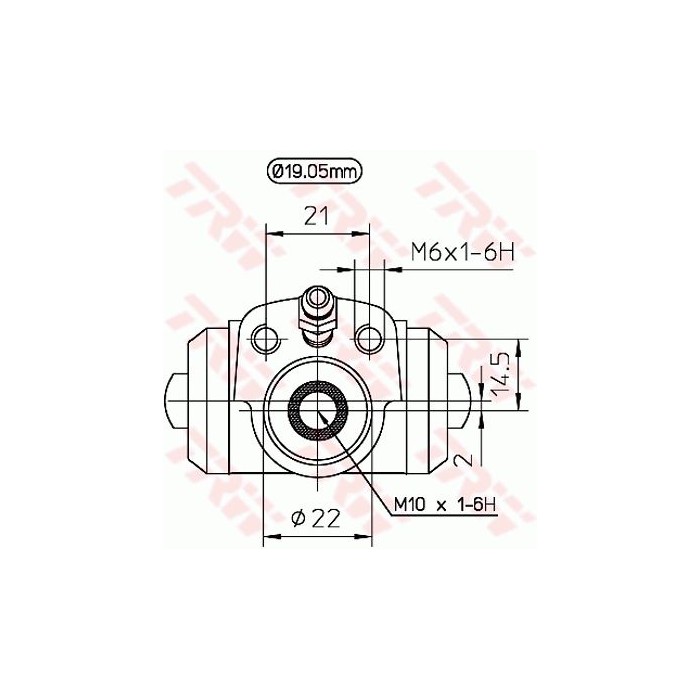 TRW Radbremszylinder BWD113