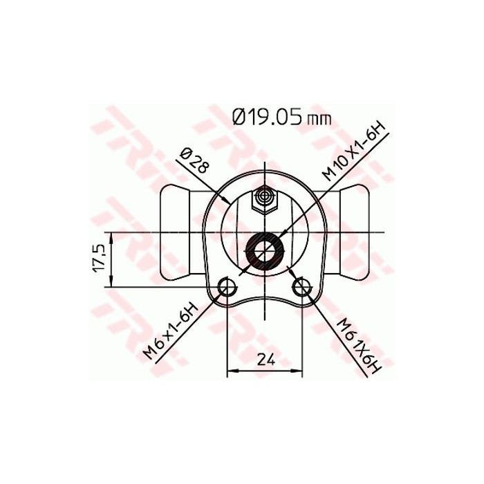 TRW Radbremszylinder BWD119