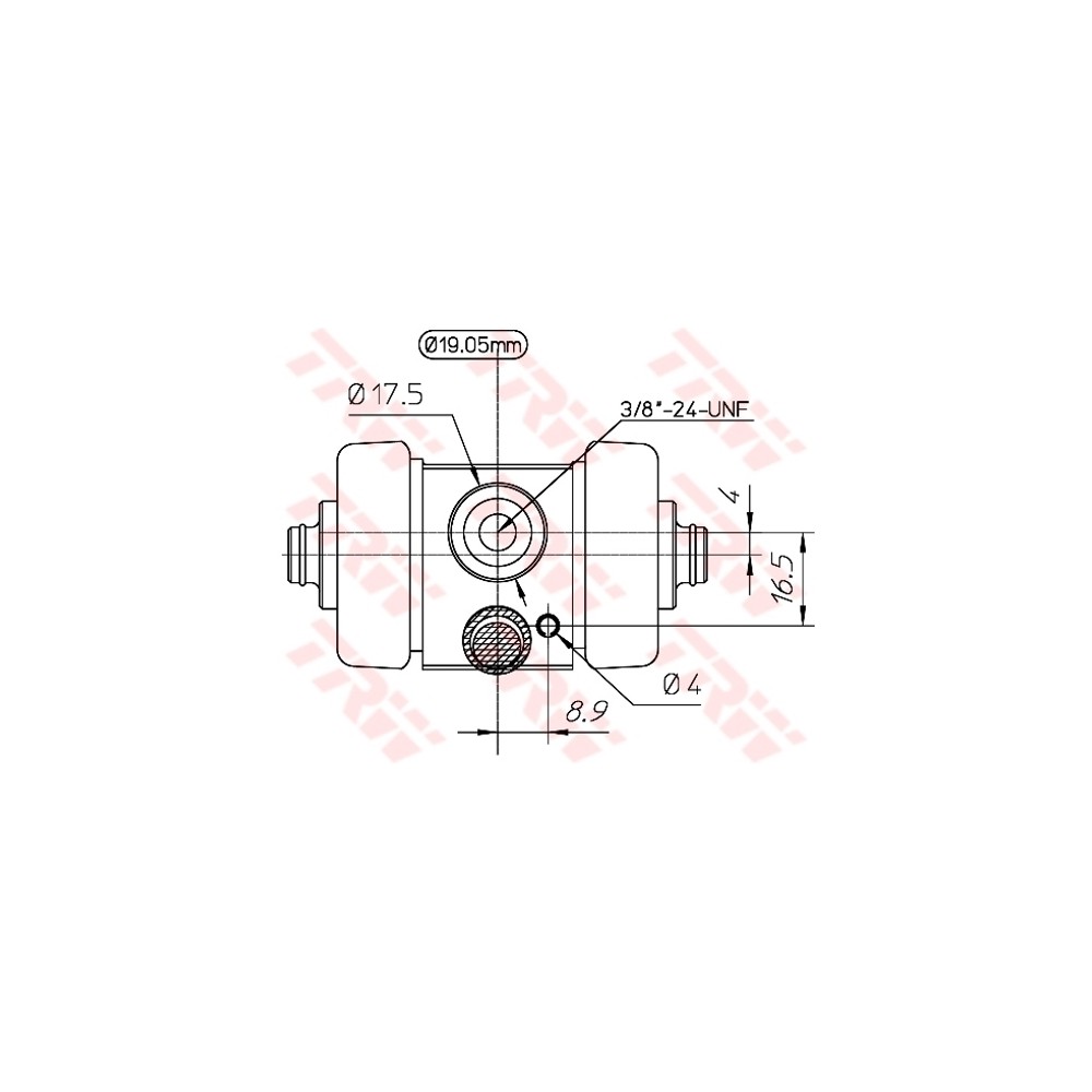 TRW Radbremszylinder BWD194