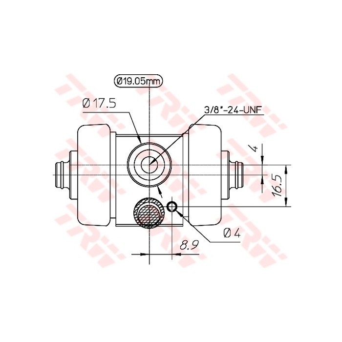 TRW Radbremszylinder BWD194