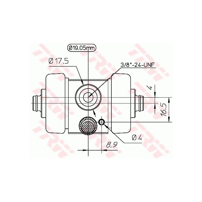 TRW Radbremszylinder BWD194