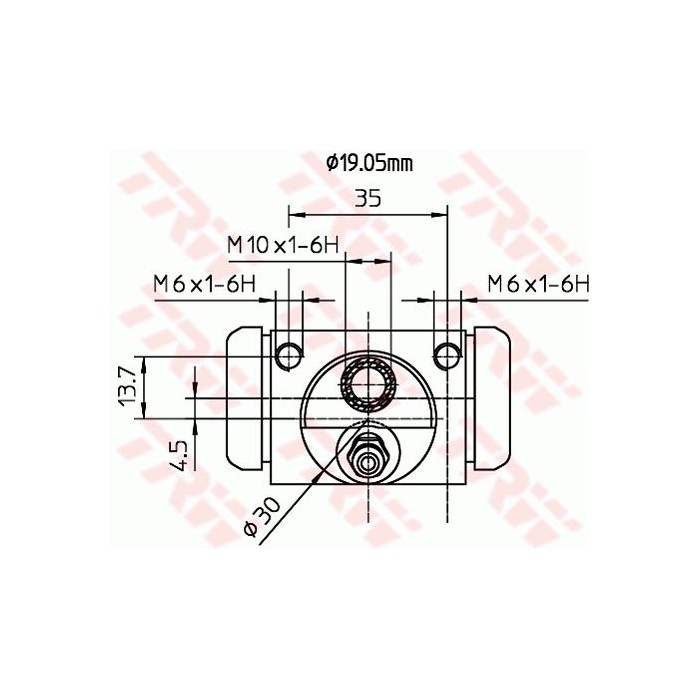 TRW Radbremszylinder BWD312