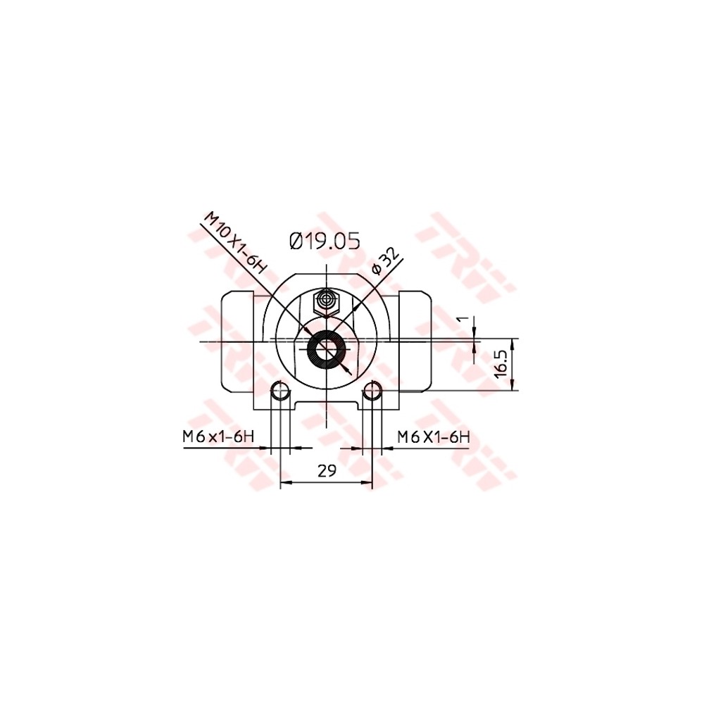 TRW Radbremszylinder BWD311