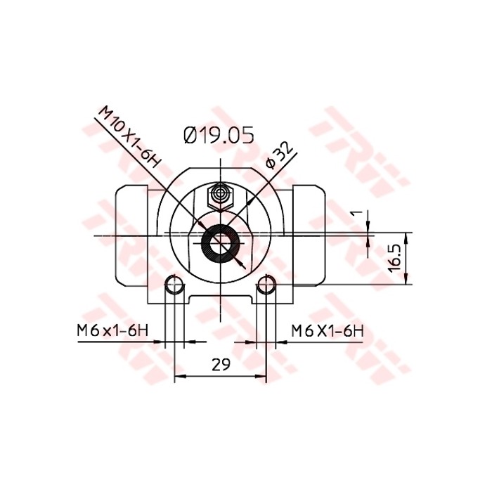 TRW Radbremszylinder BWD311