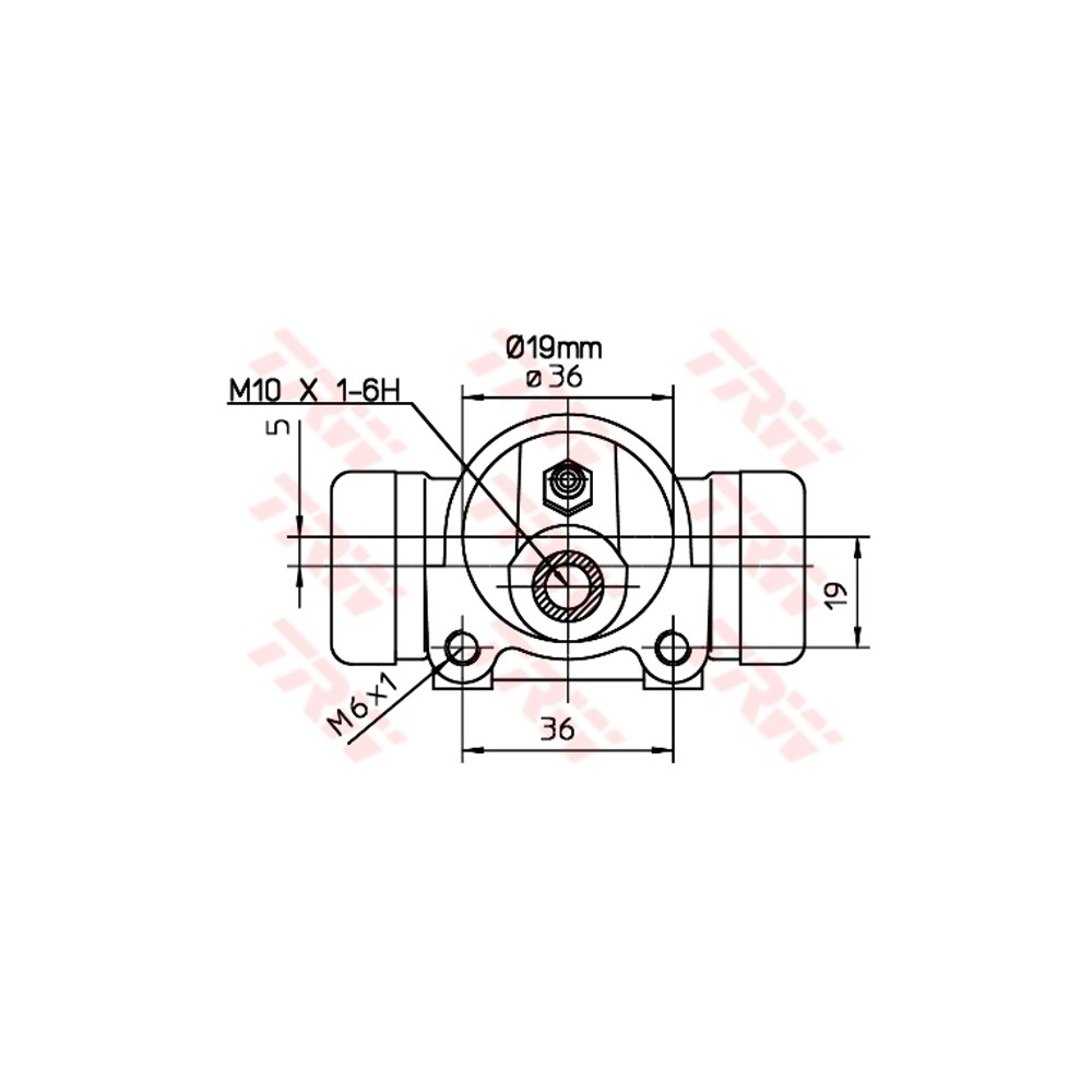 TRW Radbremszylinder BWD326