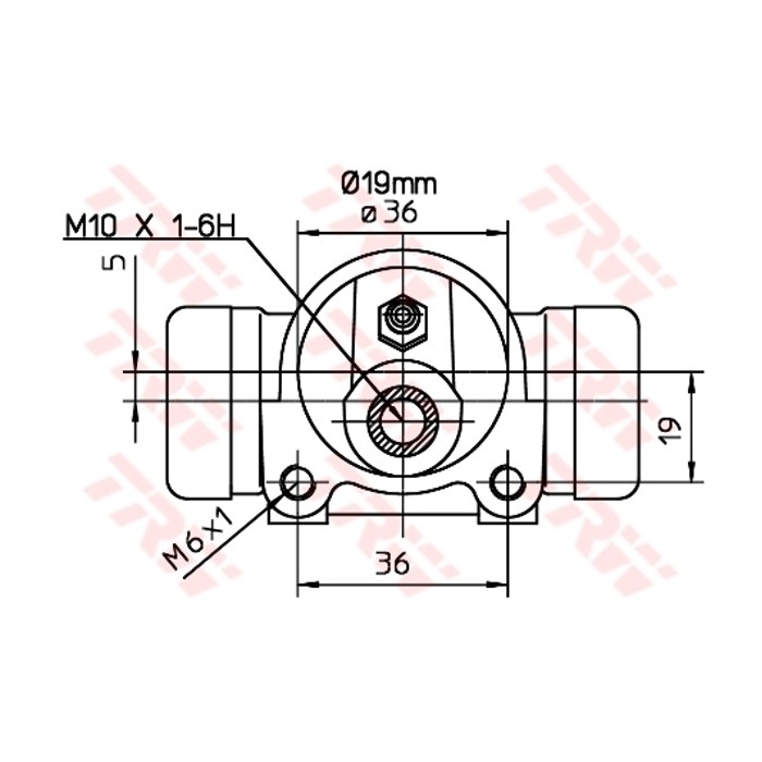 TRW Radbremszylinder BWD326