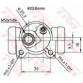 TRW Radbremszylinder BWF166