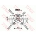 TRW Radbremszylinder BWF252