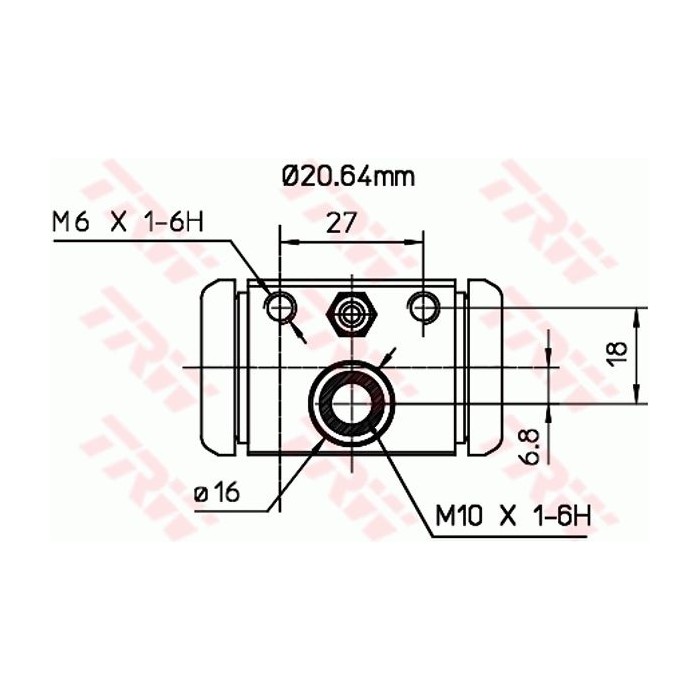 TRW Radbremszylinder BWF307