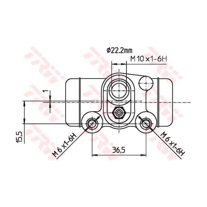 TRW Radbremszylinder BWH300