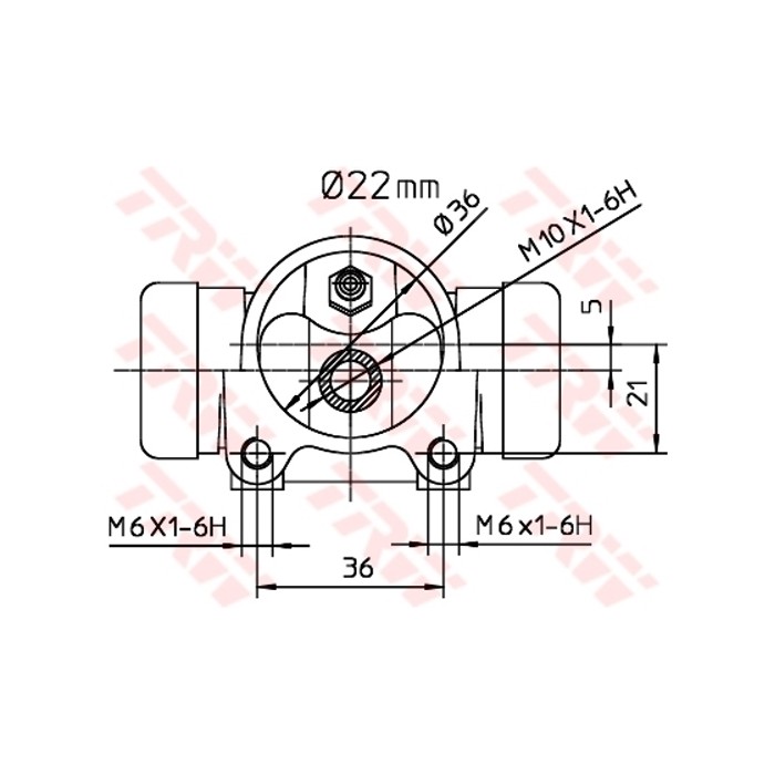 TRW Radbremszylinder BWH381