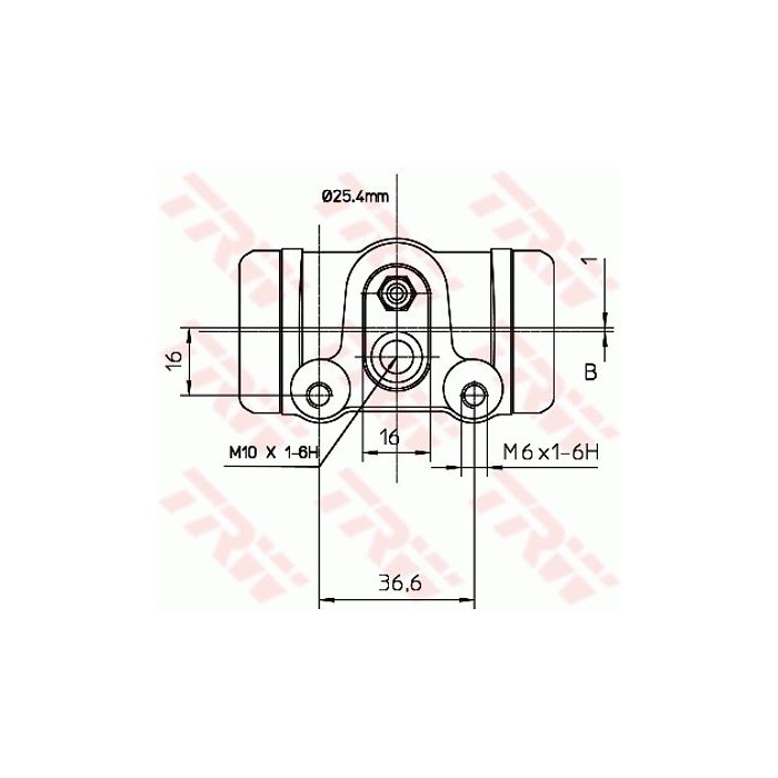 TRW Radbremszylinder BWL112