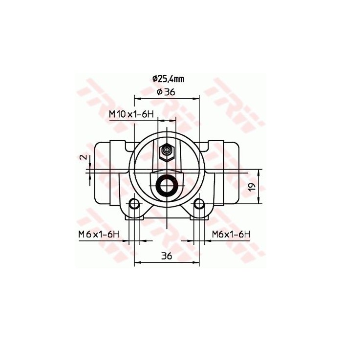 TRW Radbremszylinder BWL204