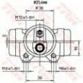 TRW Radbremszylinder BWL204