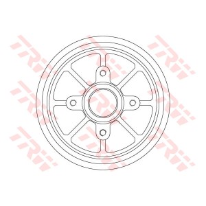 TRW Bremstrommel DB4310MR