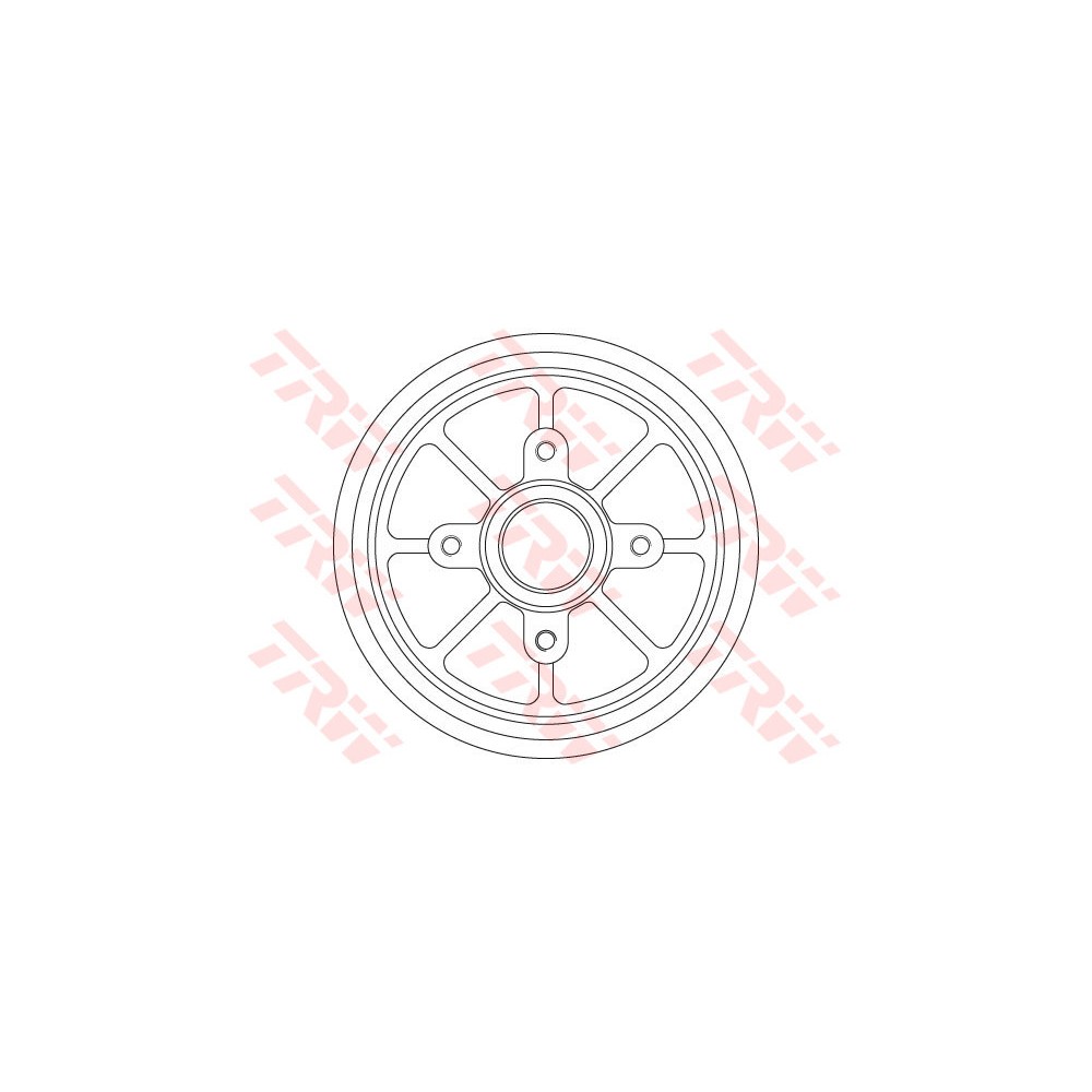 TRW Bremstrommel DB4310MR