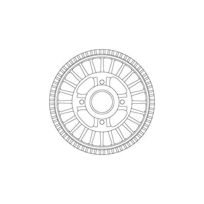 TRW Bremstrommel DB4557MR