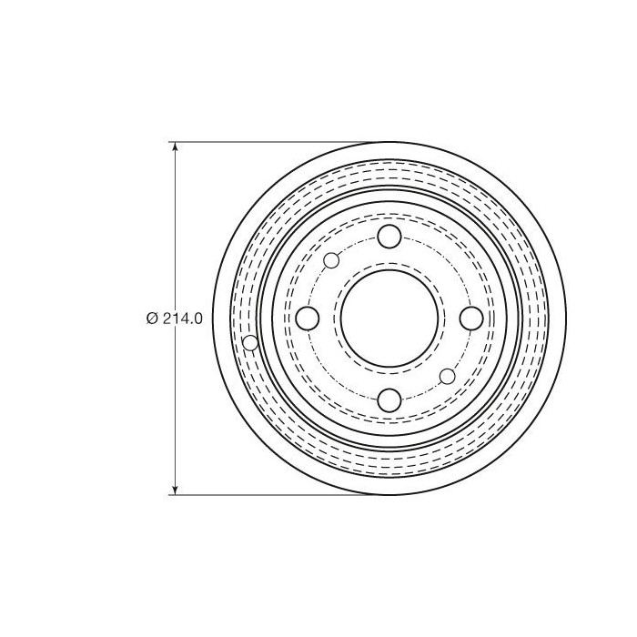 TRW Bremstrommel DB4398
