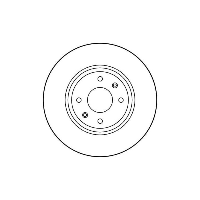 TRW Bremsscheibe DF1123