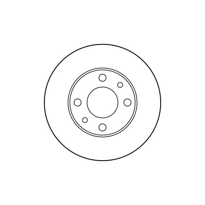 TRW Bremsscheibe DF1721