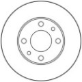 TRW Bremsscheibe DF1721