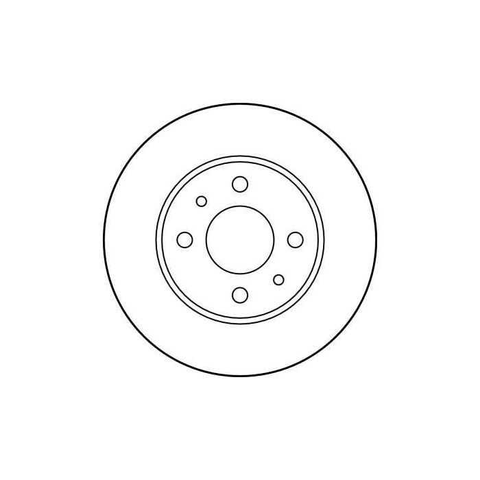 TRW Bremsscheibe DF1745