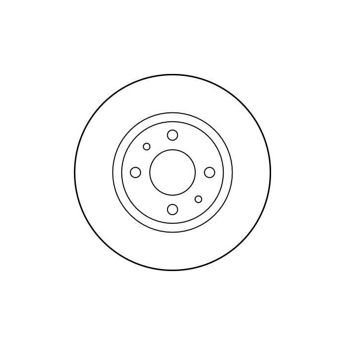 TRW Bremsscheibe DF1747