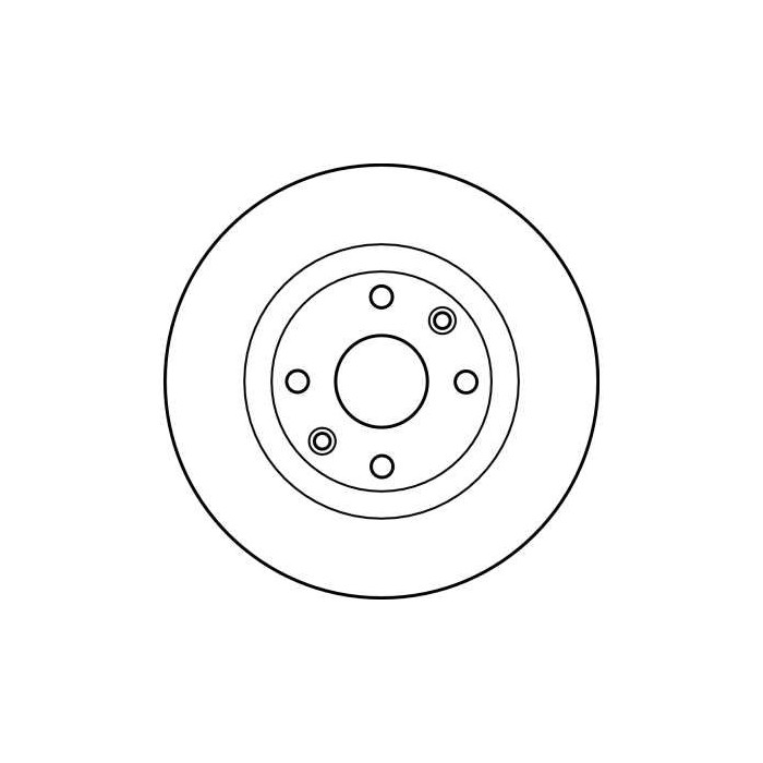 TRW Bremsscheibe DF2586