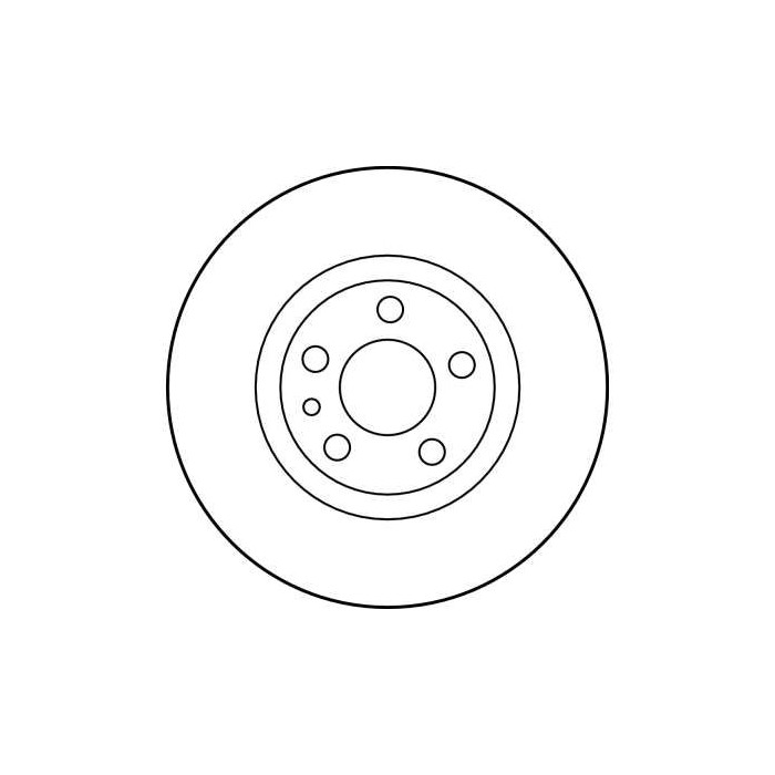 TRW Bremsscheibe DF2716