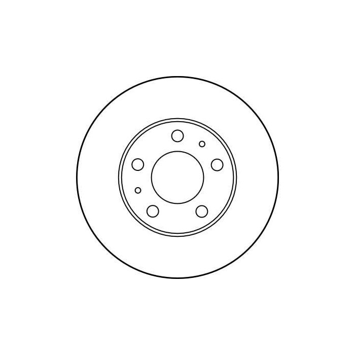 TRW Bremsscheibe DF2722