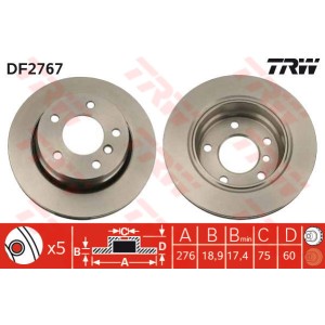 TRW Bremsscheibe DF2767