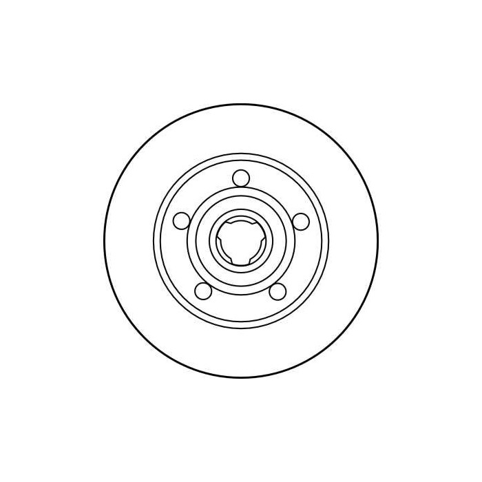 TRW Bremsscheibe DF2771